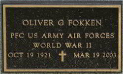 Oliver Fokken Memorial