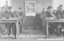 Classroom at Wind Cave