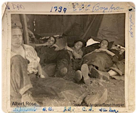 Albert Rose and others at CCC Camp Roubaix