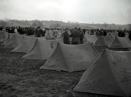 Tents at Presho CCC Camp