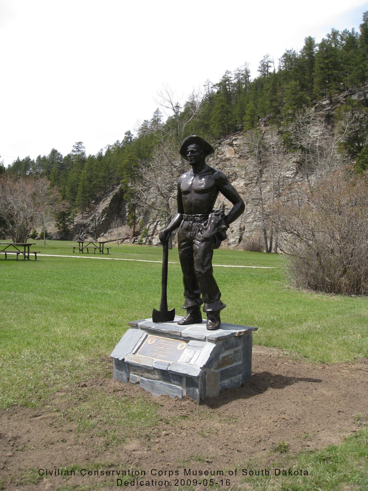 CCC Statue