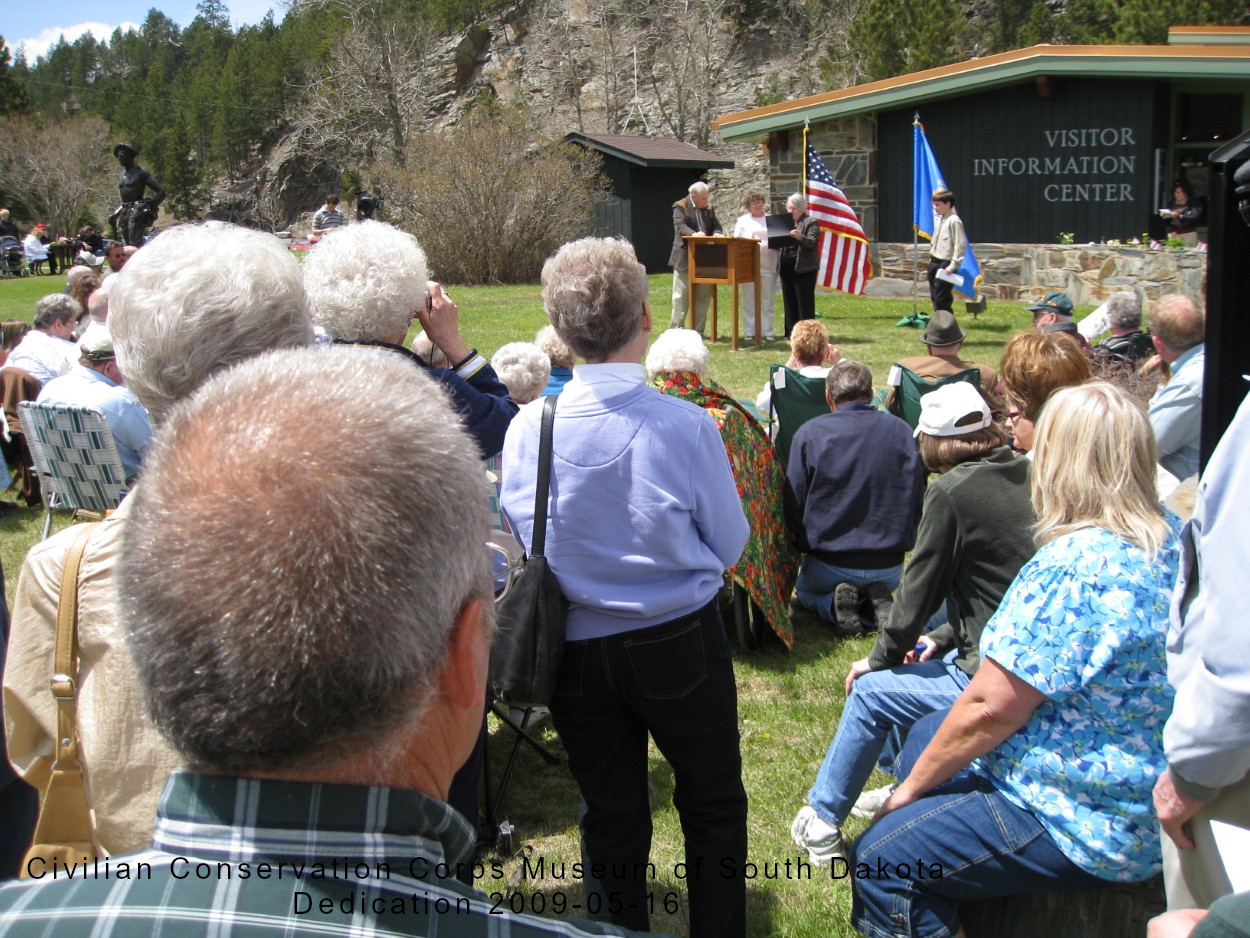 Jay and others at the podium