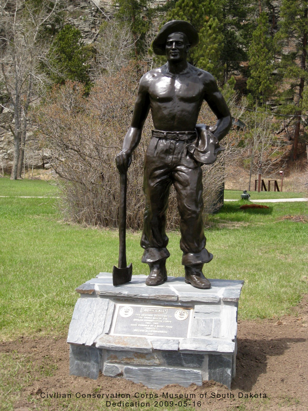 CCC Statue - a closer look