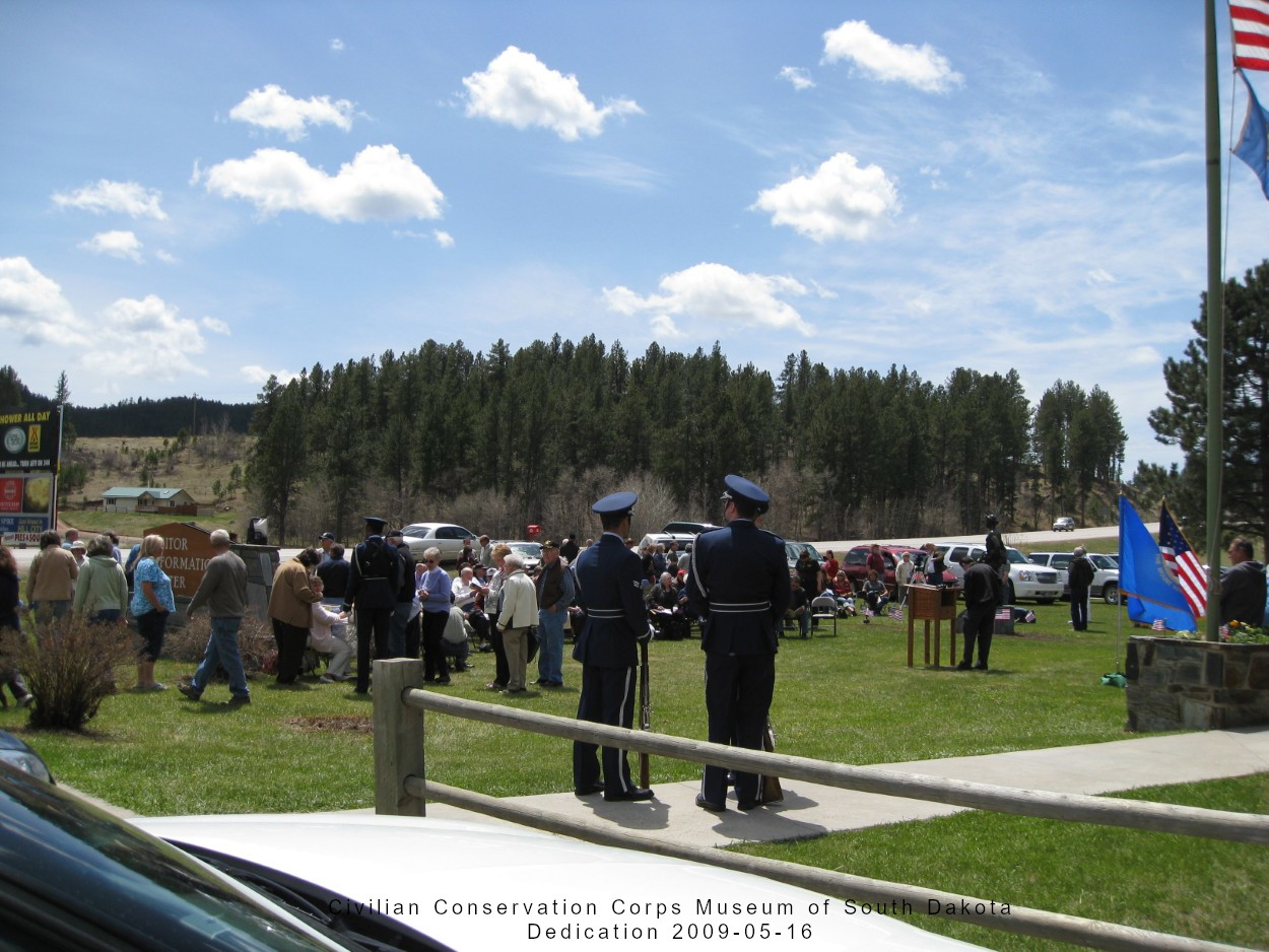 CCC statue dedication