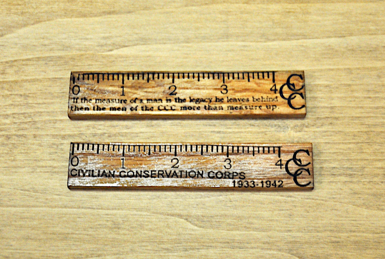 CCC 4 inch ruler