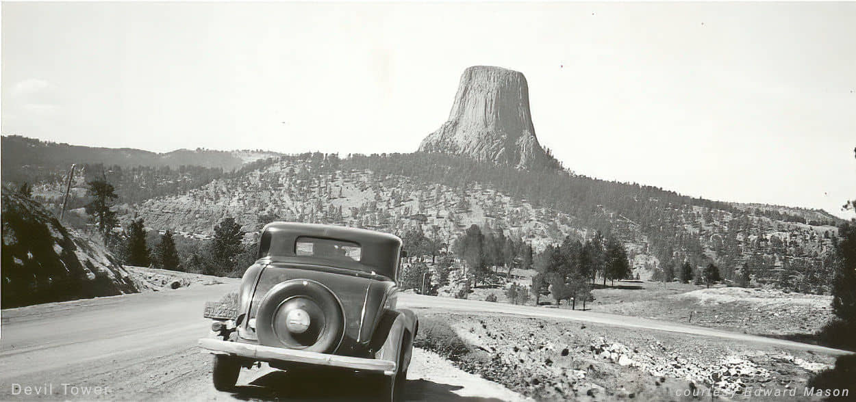 Devils Tower from a distance