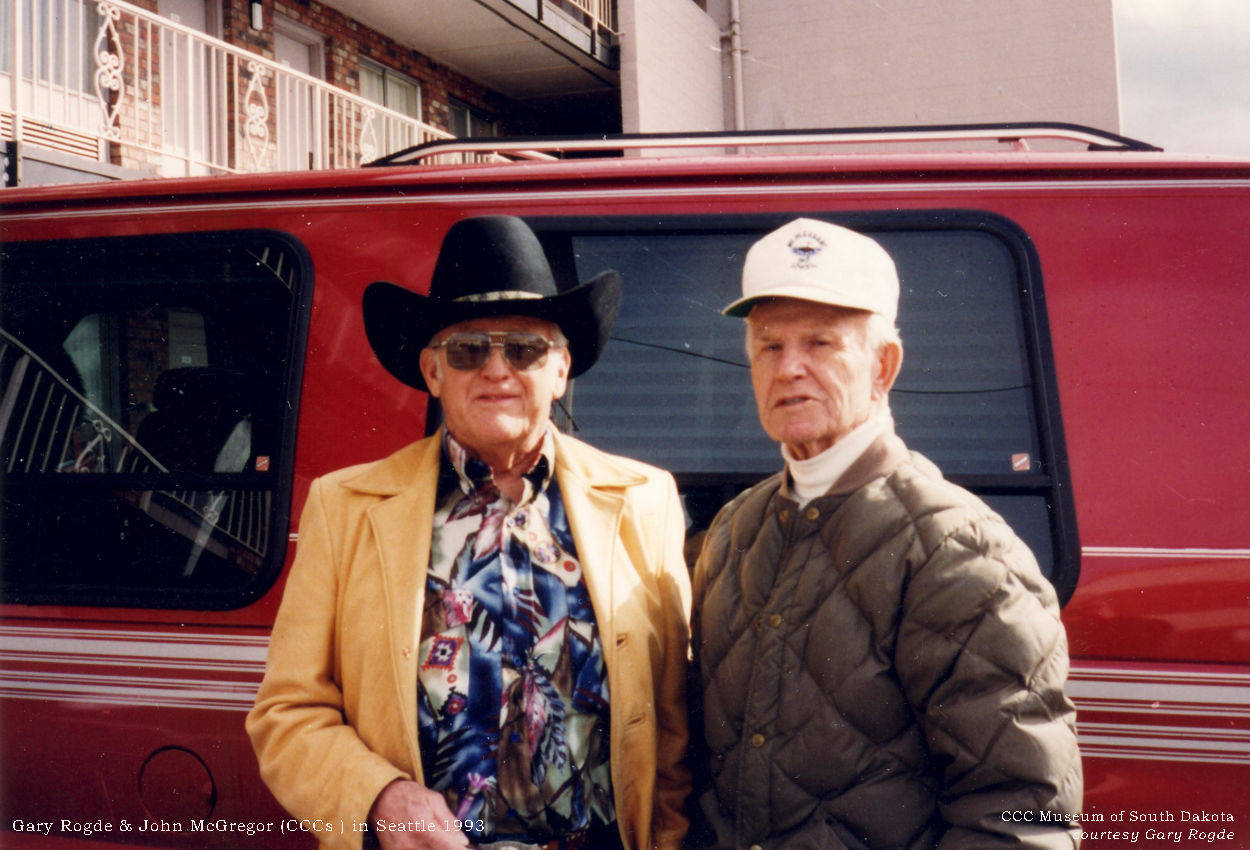 Gary Rogde and John McGregor in Seattle 1993