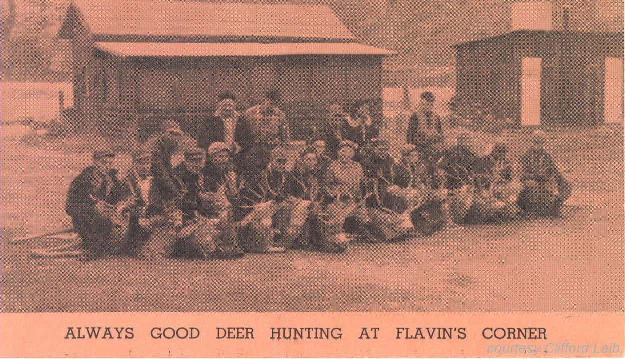 good deer hunting at Flavens Corner