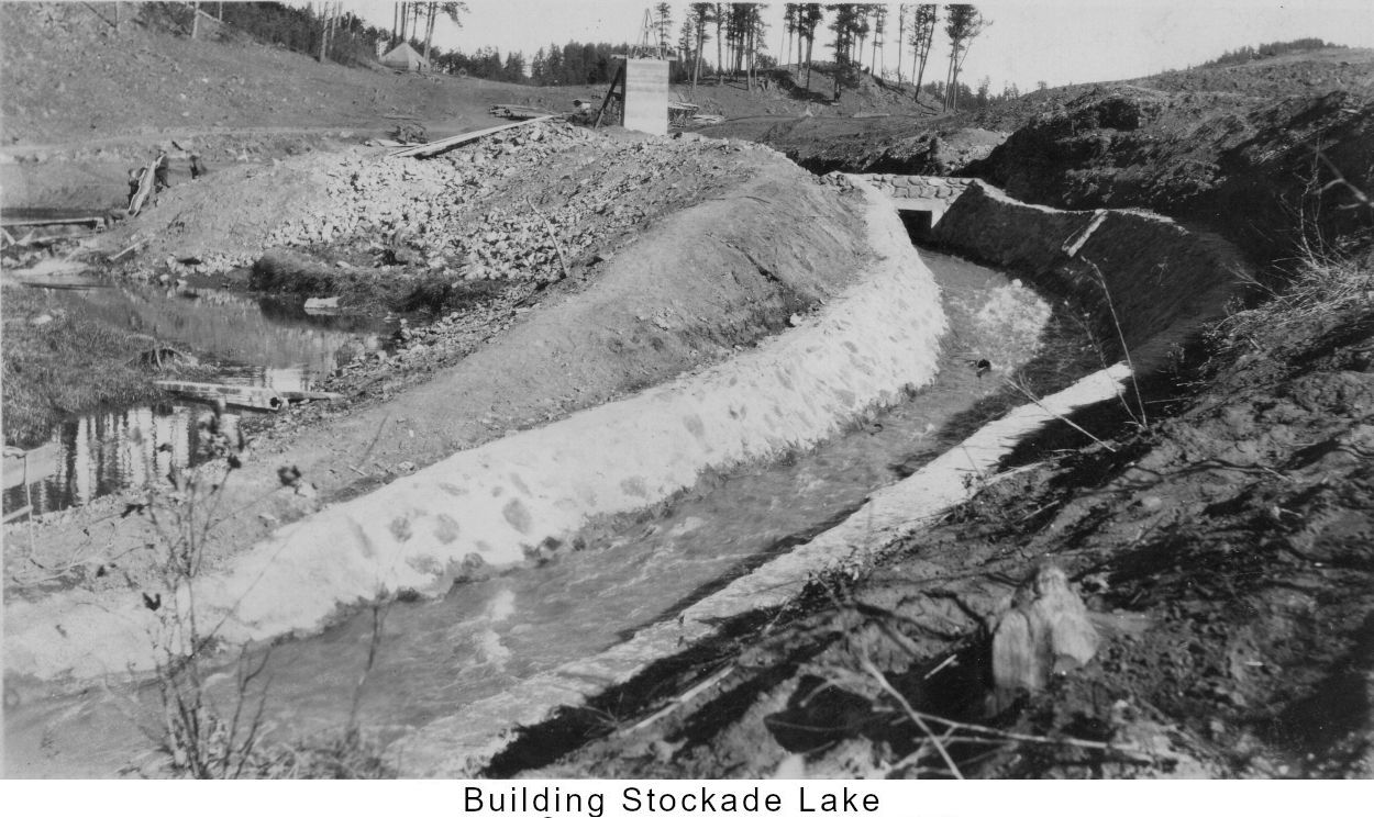 Building Stackade Lake