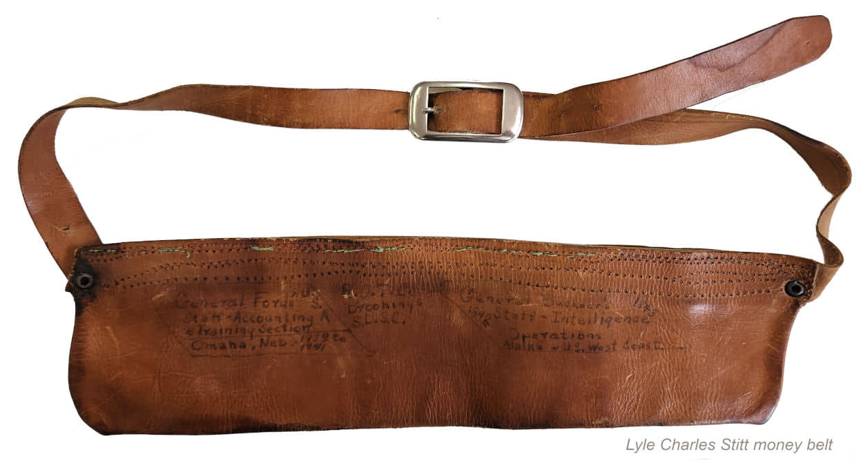 Back of Money Belt