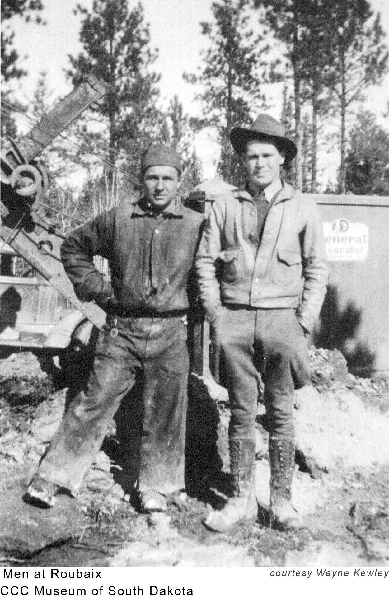 2 men at Camp Roubaix