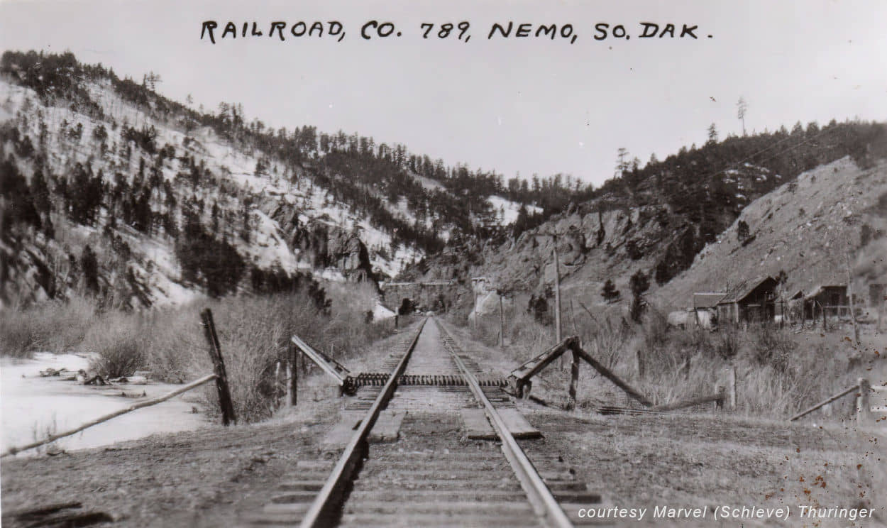 Railroad by CCC Camp Este