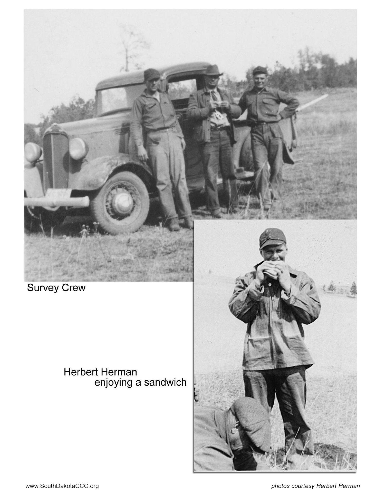 CCC Camp Crook photos from Herbert Herman