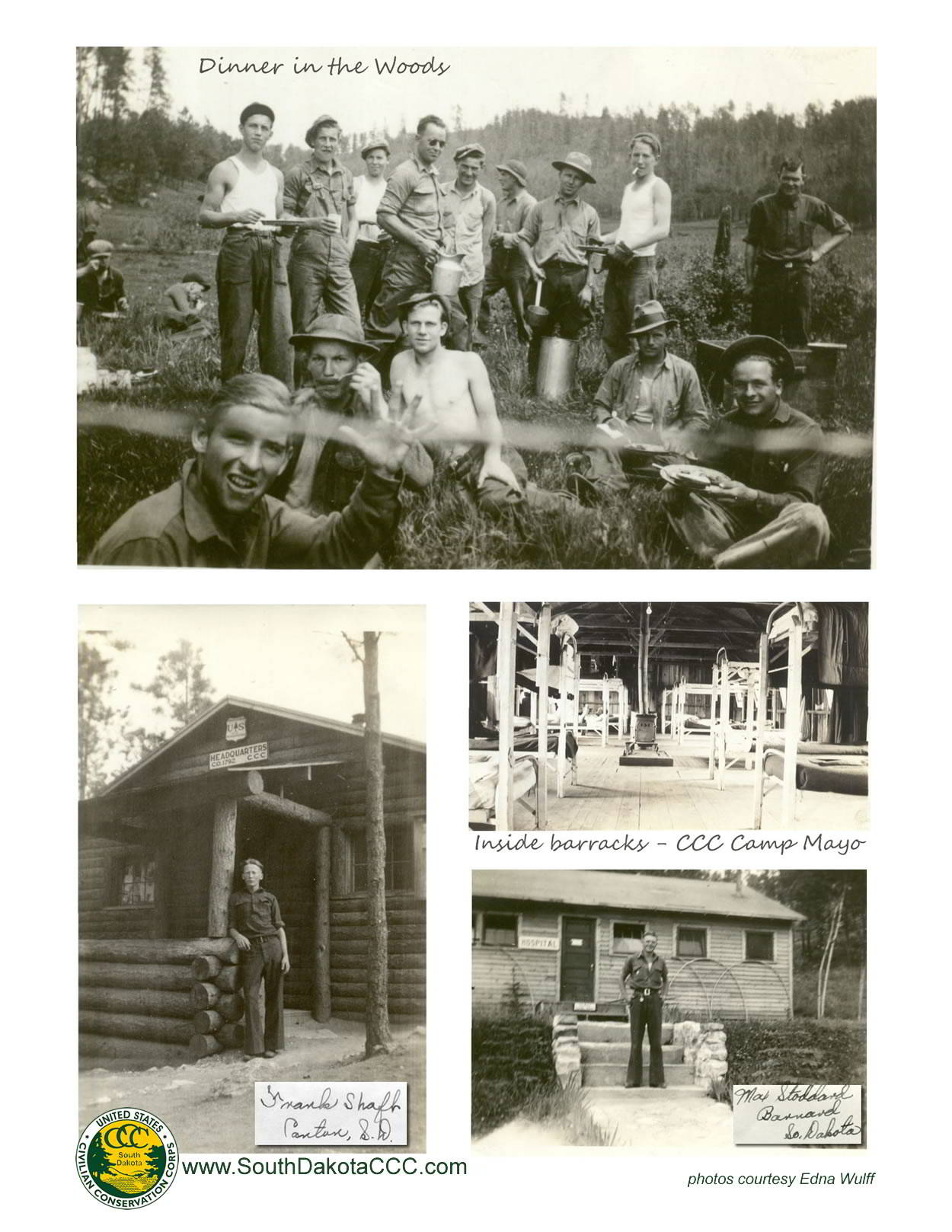 CCC Camp Mayo photos from Wulff family CCC Camp Mayo photos from Wulf family